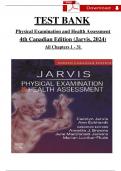 Test Bank for Physical Examination and Health Assessment&comma; 3rd&comma;4th&comma;8th &comma;9th Edition&comma; Carolyn Jarvis&comma; ISBN&colon; 9780323510806