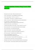 NCSSM PLACEMENT TEST WITH COMPLETE SOLUTIONS 100&percnt; 2024 latest update