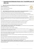 TEST BANK FOR Primary Care Interprofessional Collaborative Practice 6th Edition All Chapters 1-228 COMPLETE GUIDE A&plus;