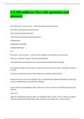 CA 346 midterm