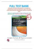 TEST BANK - Little and Falace's Dental Management of the Medically Compromised Patient 9th Edition &lpar;2024&rpar; &vert;COMPLETE GUIDE &vert; ALL CHAPTERS &vert; LATEST&period;