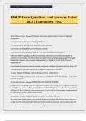 HACP Exam Questions And Answers &vert;Latest 2025 &vert; Guaranteed Pass&period;