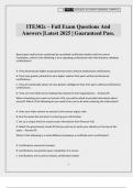 ITE302c &ndash; Full Exam Questions And Answers &vert;Latest 2025 &vert; Guaranteed Pass&period;