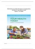 TEST BANK FOR YOUR HEALTH TODAY CHOICES IN A CHANGING SOCIETY 8TH EDITION BY TEAGUE MICHAEL ALL CHAPTERS COVERED QUESTIONS AND ANSWERS GRADED A+ |LATEST UPDATE| |2025-26|
