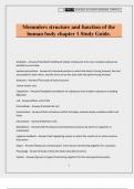 Memmlers structure and function of the human body chapter 1 Study Guide&period;