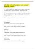 CN 372 &ndash; Final Question and answers already passed 