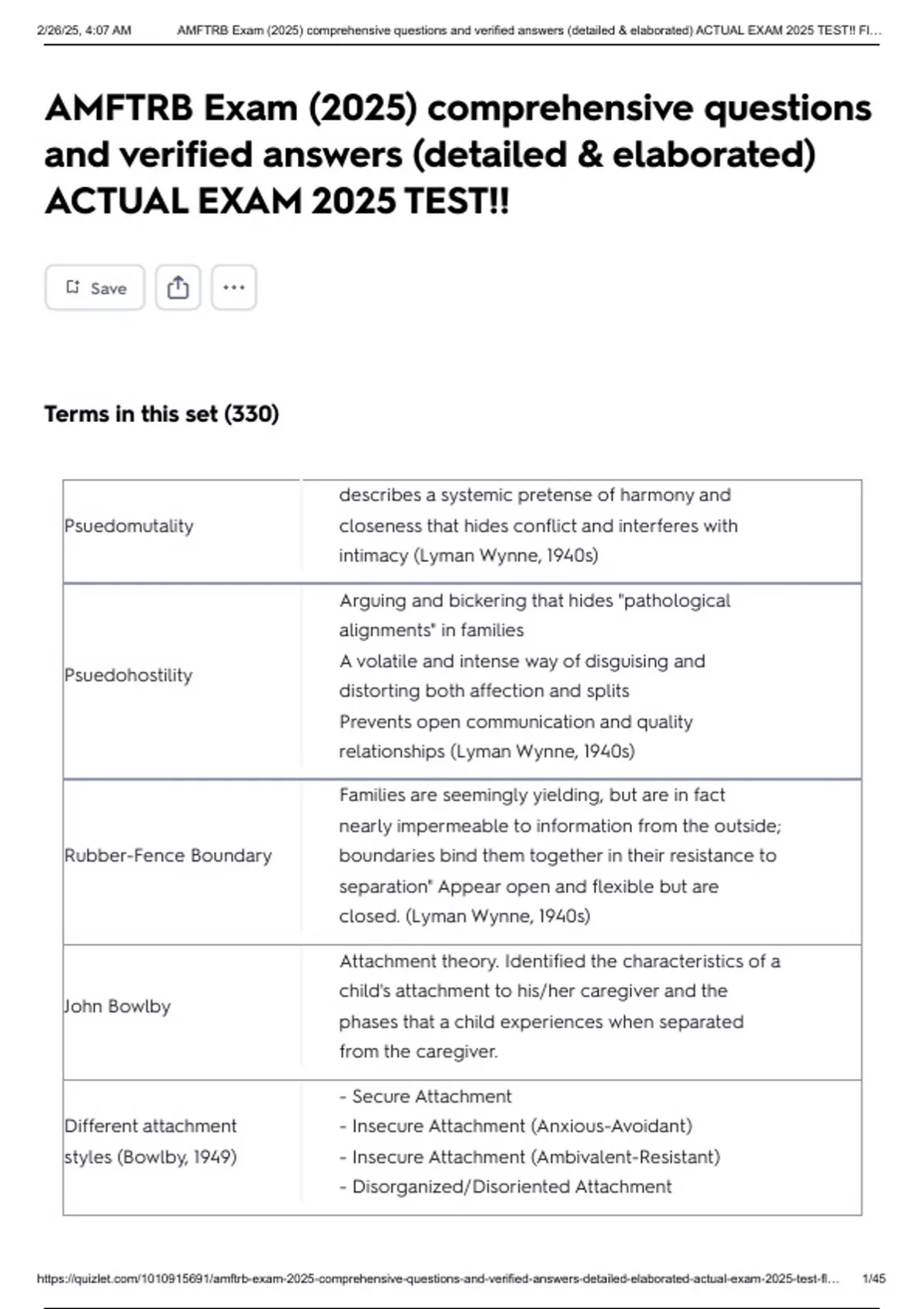 AMFTRB Exam (2025) comprehensive questions and verified answers ...