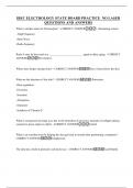 IBEC ELECTROLOGY STATE BOARD PRACTICE NO LASER QUESTIONS AND ANSWERS