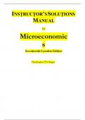 Solution Manual For Microeconomics&comma; 17th Canadian Edition&comma; By Christopher Ragan&comma; All Chapters 1 - 20&comma; Updated Complete Newest Version