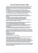 ATI Level 2 Exam A Grades A&plus; 2025
