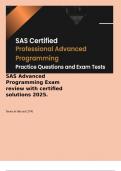   SAS Advanced Programming Exam review with certified solutions 2025&period;  Terms in this set &lpar;174&rpar; Which of the clauses in the PROC SQL program below is written incorrectly&quest; proc sql&semi; select style sq feet bedrooms from choice&period; Houses where sq feet ge 800&semi; a&period;&Tab;