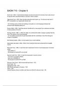 BADM 710 - Chapter 6 questions and answers
