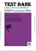 Test Bank For Child Development A Cultural Approach 3rd Edition By Jeffery Jensen Arnett (All Chapters 1-12)