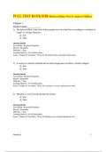 Test Bank for Business Ethics Now 6e Andrew Ghillyer&comma; Answered