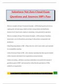 Salesforce Net Zero Cloud Exam Questions and Answers 100&percnt; Pass