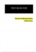 Test Bank For Art of Being Human&comma; The Humanities as a Technique for Living&comma; 12th Edition by Richard Paul Janaro Thelma Altshuler