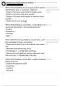 PHLEBOTOMY NATIONAL EXAM &lpar;NHA&rpar; QUESTIONS AND ANSWERS