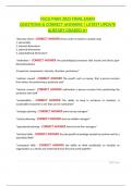 FGCU MAN 3025 FINAL EXAM QUESTIONS & CORRECT ANSWERS &vert; LATEST UPDATE ALREADY GRADED A&plus;