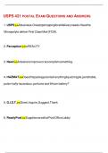 USPS 421 POSTAL EXAM QUESTIONS AND ANSWERS
