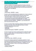 2025 -2026 ATI RESPIRATORY ACTUAL EXAM ASSESSMENT 80 QUESTION AND CORRECT DETAILED ANSWERS WITH RATIONALES RATED A GRADE&period;