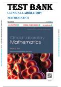 Test Bank For Clinical Laboratory Mathematics 1st Edition by Mark Ball &lpar;All Chapters 1-12&rpar;