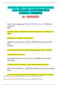 NY Home Improvement Contractor Exam Study Guide 2025-2026&period; QUESTIONS WITH CORRECT ANSWERS&period; A&plus; GRADED&period;  