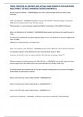 TOSCA TRICENTIS AS1 NEWEST 2025 ACTUAL EXAM COMPLETE 100 QUESTIONS AND CORRECT DETAILED ANSWERS &lpar;VERIFIED ANSWERS&rpar; &vert;