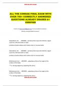 ALL THE COMSAE FINAL EXAM WITH  OVER 700&plus; CORRECTLY ANSWERED  QUESTIONS ALREADY GRADED A&plus;  VERIFIED 