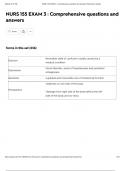NURS 155 EXAM 3 &colon; Comprehensive questions and answers