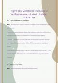 mgmt 380 Questions and Correct  Verified Answers Latest Update &vert;  Graded A&plus;
