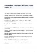 cosmetology state board MD latest update graded A&plus; questions and answers&period;