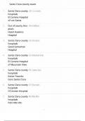 Santa Clara county exam&sol; 2025&sol; score 100&percnt;