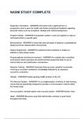 NASM STUDY COMPLETE questions and answers&period;