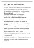 PSM 1 EXAM QUESTIONS AND ANSWERS