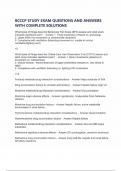 BCCCP STUDY EXAM QUESTIONS AND ANSWERS WITH COMPLETE SOLUTIONS