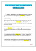 TEXAS VETERINARY BOARD EXAM QUESTIONS WITH COMPLETE SOLUTIONS&period;