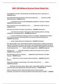 HSC 350 Midterm Review Exam Study Set 