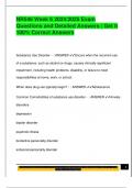 NR 546 EXAM PACKAGE DEAL QUESTIONS AND VERIFIED DETAILED ANSWERS &vert; 100&percnt; GUARANTEED PASS &vert; ALREADY GRADED A&plus;