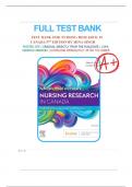Test Bank for Nursing Research in Canada&comma; 5th Edition by Mina Singh&comma; All Chapters included&vert; LATEST