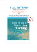 Test Bank For Theoretical Basis for Nursing&comma; 6th American Edition&comma; by Melanie McEwen&semi; Evelyn M&period; Wills&vert; All Chapters 1-23 included with verified Answers