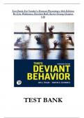 Test Bank For Thio's Deviant Behavior&comma; 13th Edition by Jim D&period; Taylor&comma; All Chapters