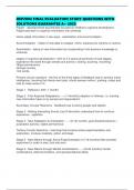 DEP2004 FINAL EVALUATION STUDY QUESTIONS WITH SOLUTIONS GUARANTEE A&plus; 2025