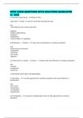 HPDP EXAM QUESTIONS WITH SOLUTIONS GUARANTEE A&plus; 2025