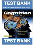 Complete Test Bank for Cognition&comma; 6th Edition&comma; Mark H&period; Ashcraft&comma; Gabriel A&period; Radvansky&period;