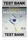 Test Bank for Human Physiology 2nd Edition by Bryan H&period; Derrickson 9781119497776