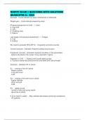 NUR195 EXAM 2 QUESTIONS WITH SOLUTIONS GUARANTEE A&plus; 2025