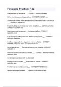 Fireguard Practice F-02 questions and answers