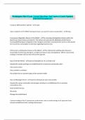 Washington Mast Exam &vert; Actual Questions And Answers Latest Updated 2024&sol;2025 &lpar;Graded A&plus;&rpar;