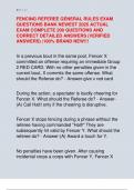 FENCING REFEREE GENERAL RULES EXAM  QUESTIONS BANK NEWEST 2025 ACTUAL  EXAM COMPLETE 200 QUESTIONS AND  CORRECT DETAILED ANSWERS &lpar;VERIFIED  ANSWERS&rpar; &vert;100&percnt; BRAND NEW&excl;&excl;&excl; 