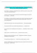 US Army Explosive Safety Familiarization Exam &vert; Actual Questions and Answers Latest Updated 2024&sol;2025 &lpar;Graded A&plus;&rpar;